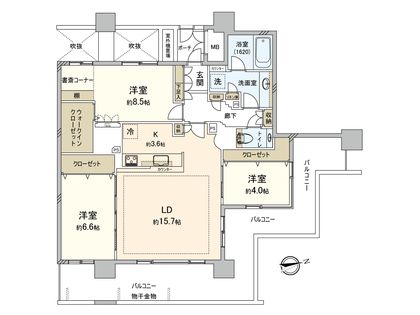 間取図(平面図)