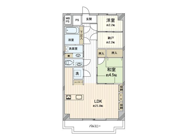 すみれ橋第二コーポ 四号棟 間取図(平面図) すみれ橋第二コーポ 四号棟 間取図(平面図)