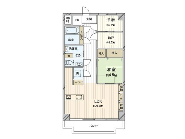 すみれ橋第二コーポ 四号棟 間取図(平面図) すみれ橋第二コーポ 四号棟 間取図(平面図)