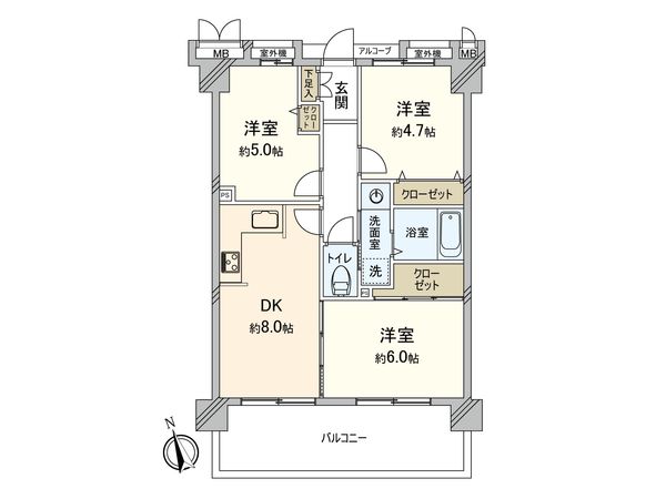 間取図(平面図)