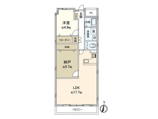 シャトー三愛 間取図(平面図) シャトー三愛 間取図(平面図)
