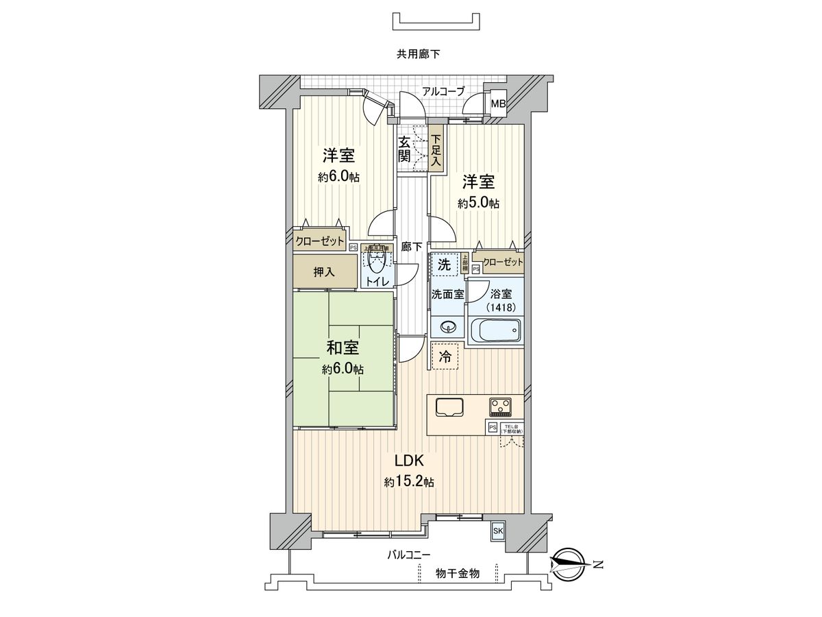 間取図(平面図)