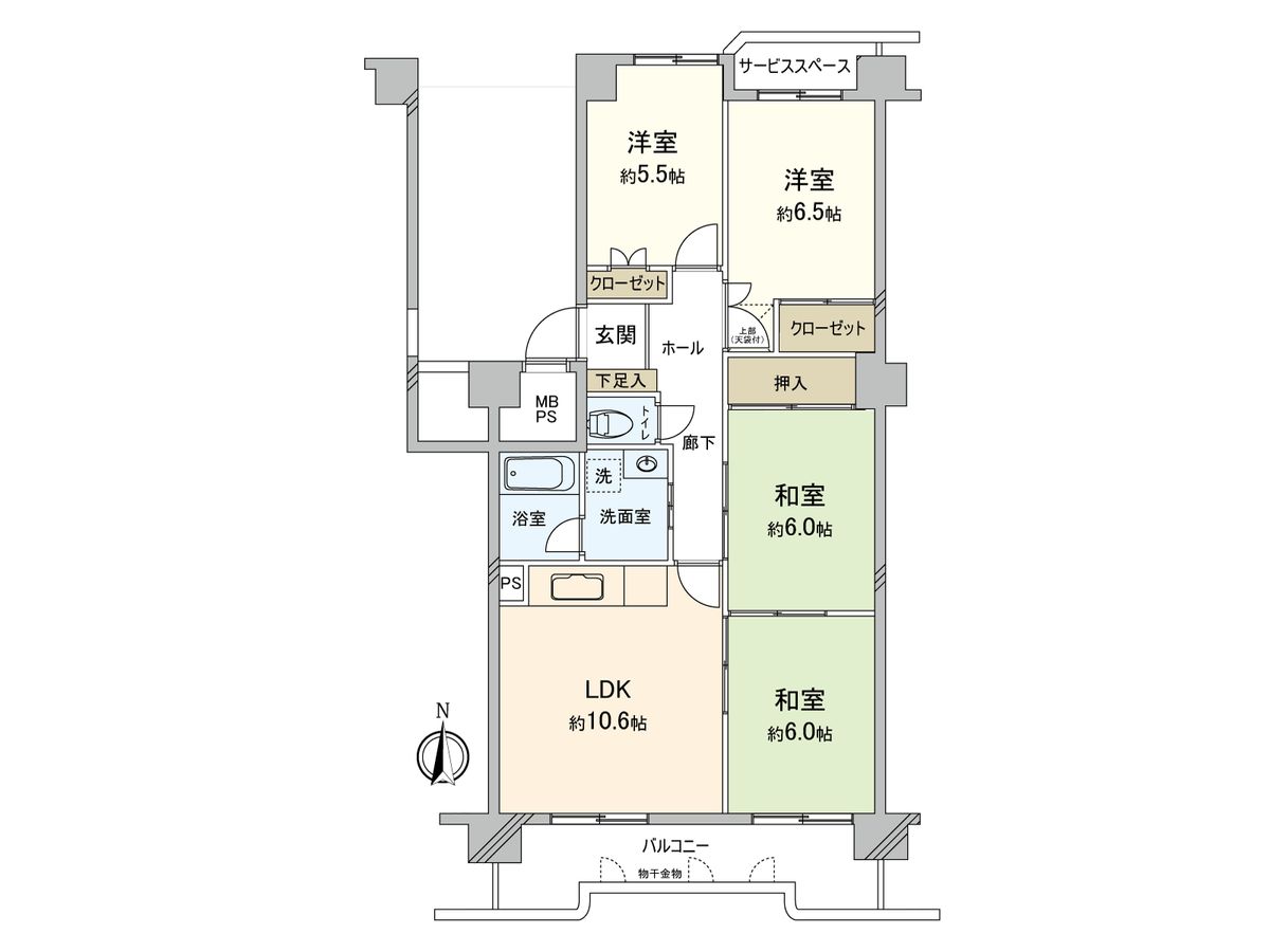 間取図(平面図)