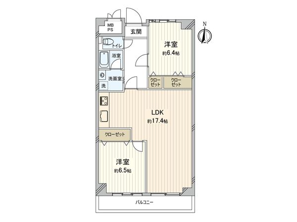大東公園前ガーデンハイツ 間取図(平面図) 大東公園前ガーデンハイツ 間取図(平面図)