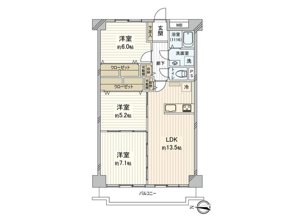 間取図(平面図)