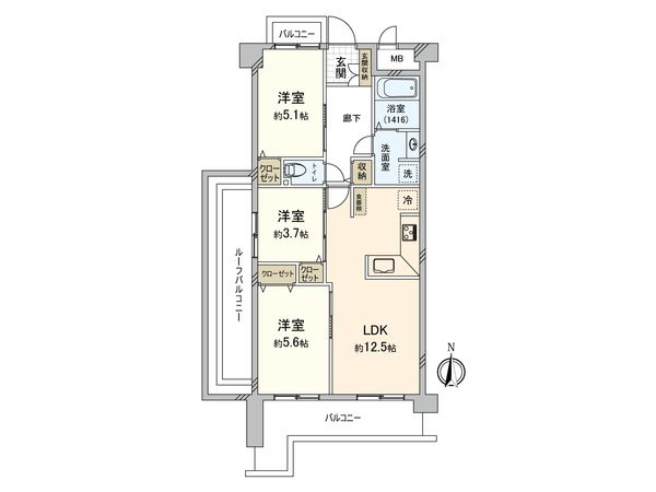 間取図(平面図)