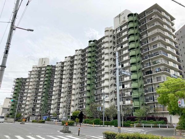 大阪城公園スカイハイツ 外観