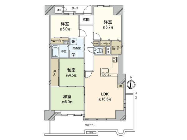 間取図(平面図)