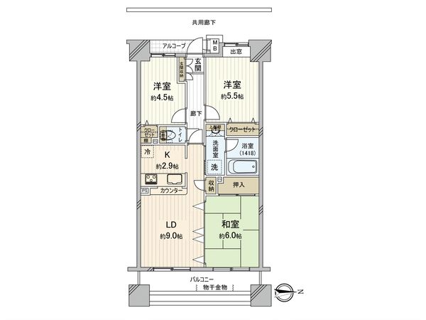 間取図(平面図)