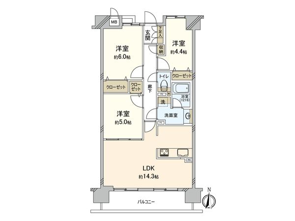 間取図(平面図)