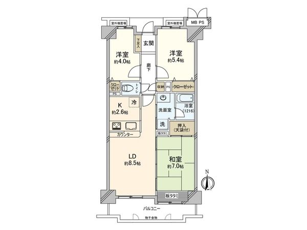 間取図(平面図)