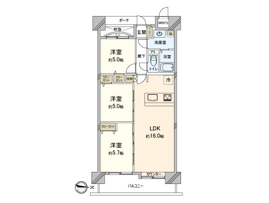 間取図(平面図)