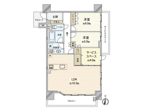 パークホームズ鶴見今津北ロジュマン 間取図(平面図) パークホームズ鶴見今津北ロジュマン 間取図(平面図)