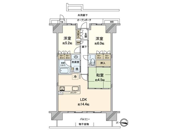 間取図(平面図)