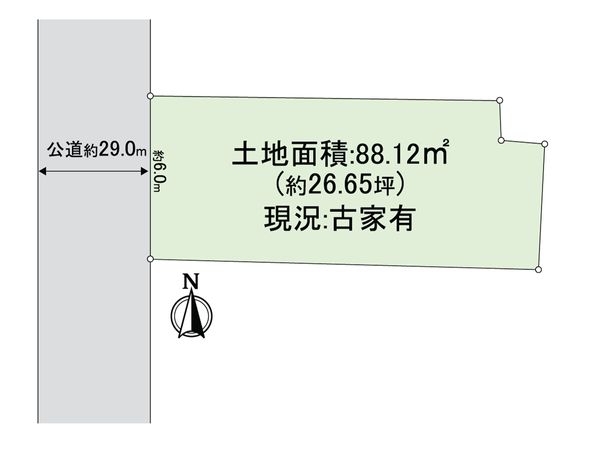 大阪市大正区鶴町3丁目 土地 区画図 大阪市大正区鶴町3丁目 土地 区画図