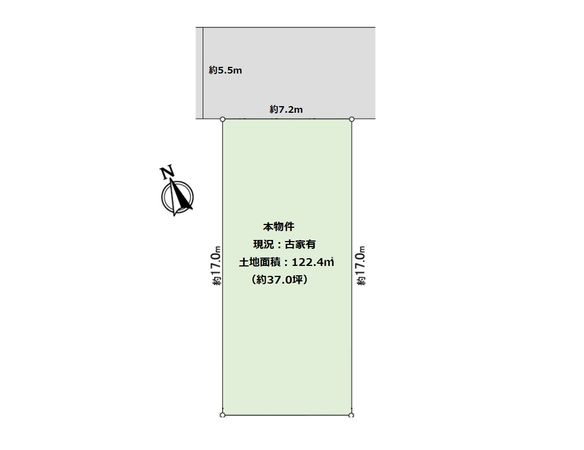 住之江区西住之江二丁目 間取図