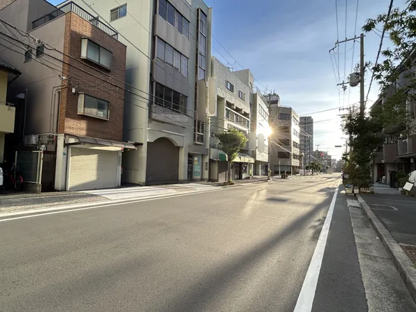 前面道路