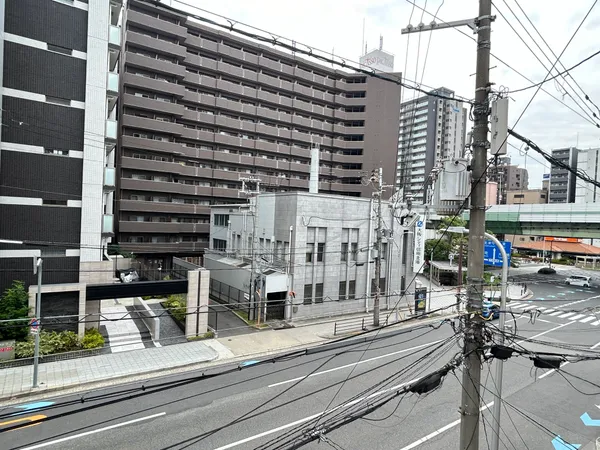 ４階ルーフバルコニーからの眺望です。