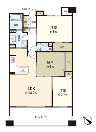 シーサイドレジデンスコスモスクエア駅前 間取図(平面図) 間取図(平面図)