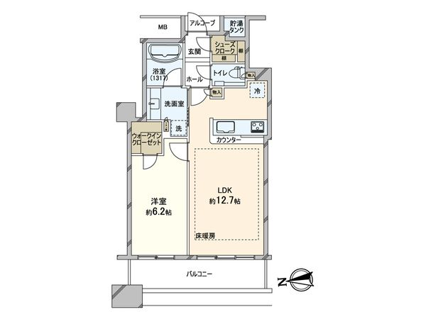 ザ・なんばタワー 間取図(平面図) ザ・なんばタワー 間取図(平面図)