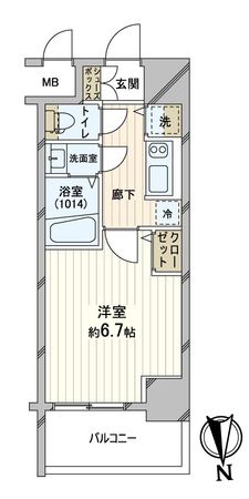 間取図(平面図)