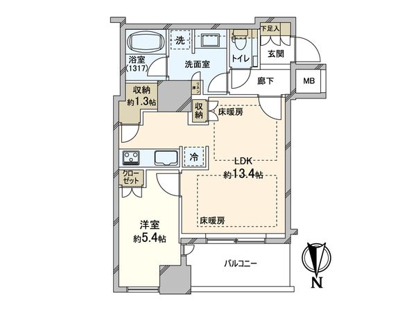 間取図(平面図)