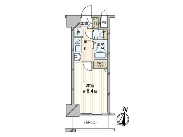 エステムコート梅田・天神橋リバーフロント 間取図(平面図) 間取図(平面図)
