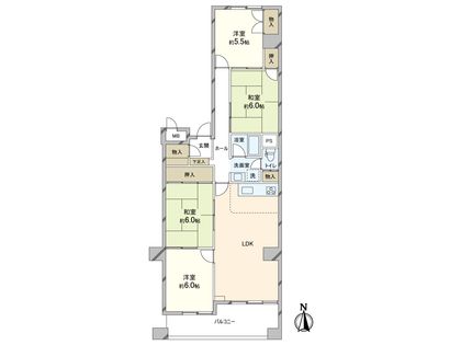 間取図(平面図)