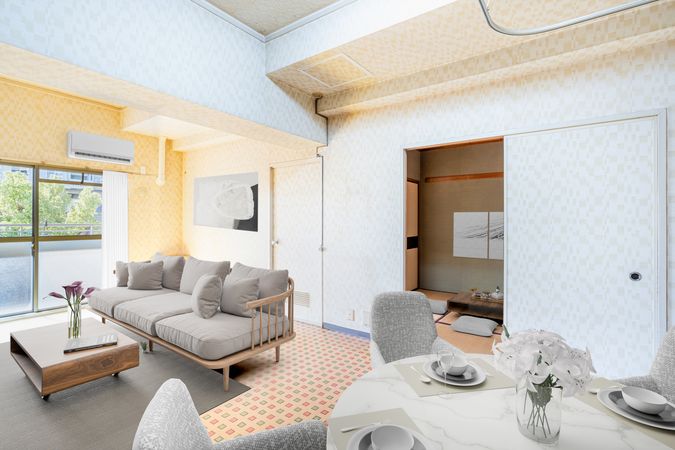 かもめ第1コーポ 12号棟 リビング