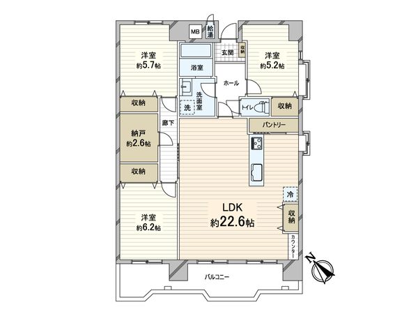 間取図(平面図)