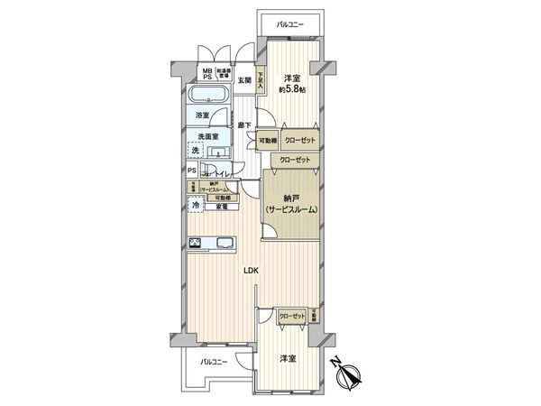 近鉄南港ガーデンハイツ 21号棟 間取図(平面図) 近鉄南港ガーデンハイツ 21号棟 間取図(平面図)
