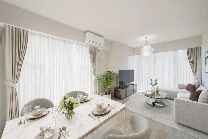 ブランズタワー・ウェリス心斎橋 SOUTH リビング ブランズタワー・ウェリス心斎橋 SOUTH リビング