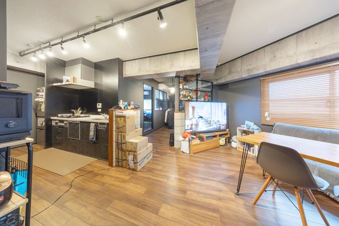 プライムハイツ阿波座 リビング