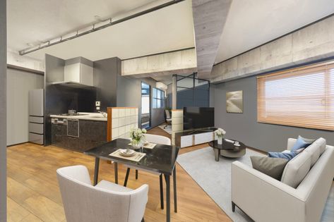 プライムハイツ阿波座 リビング