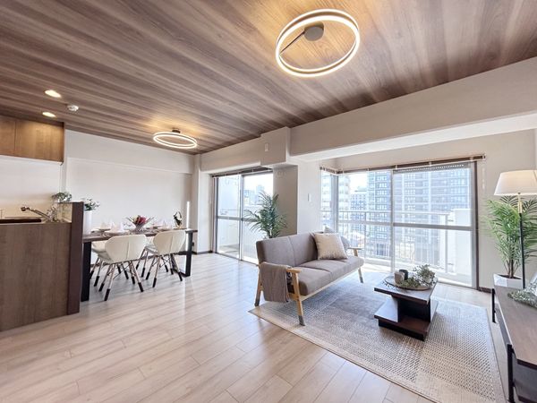 南堀江三洋ハイツ リビング