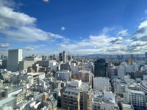 住戸からの眺望です。（LDKからの東側方向を撮影）