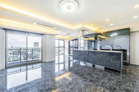 ローレルタワー心斎橋 リビング