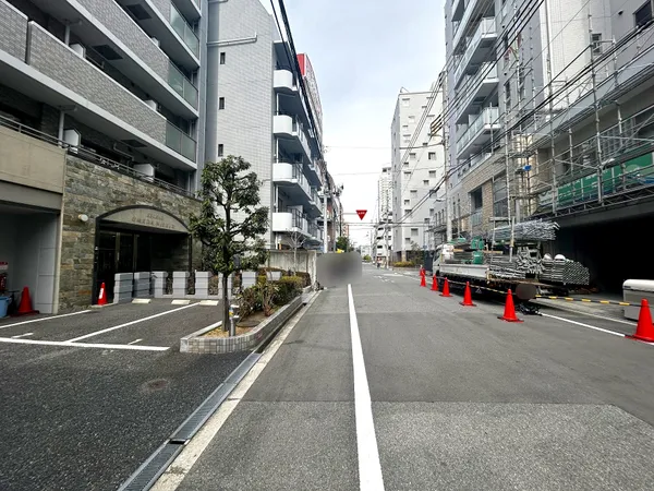 前面道路