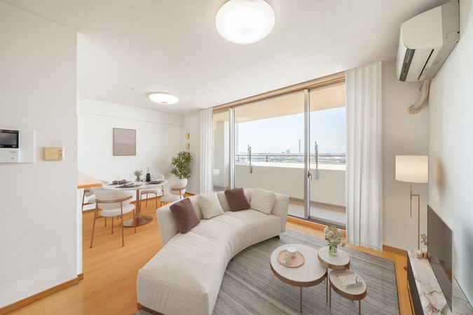 レピア住之江 リビング