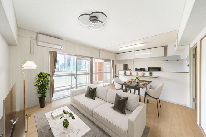 グランドメゾン長堀 C棟 リビング