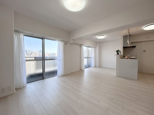 南堀江第二スカイハイツ リビング