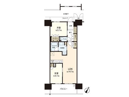 間取図(平面図)
