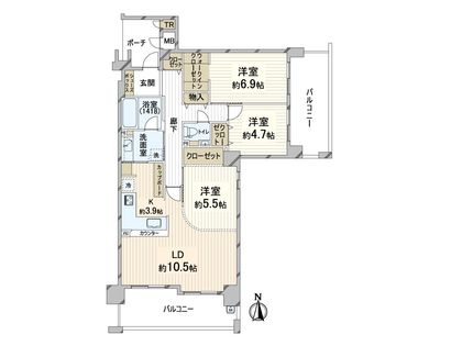間取図(平面図)