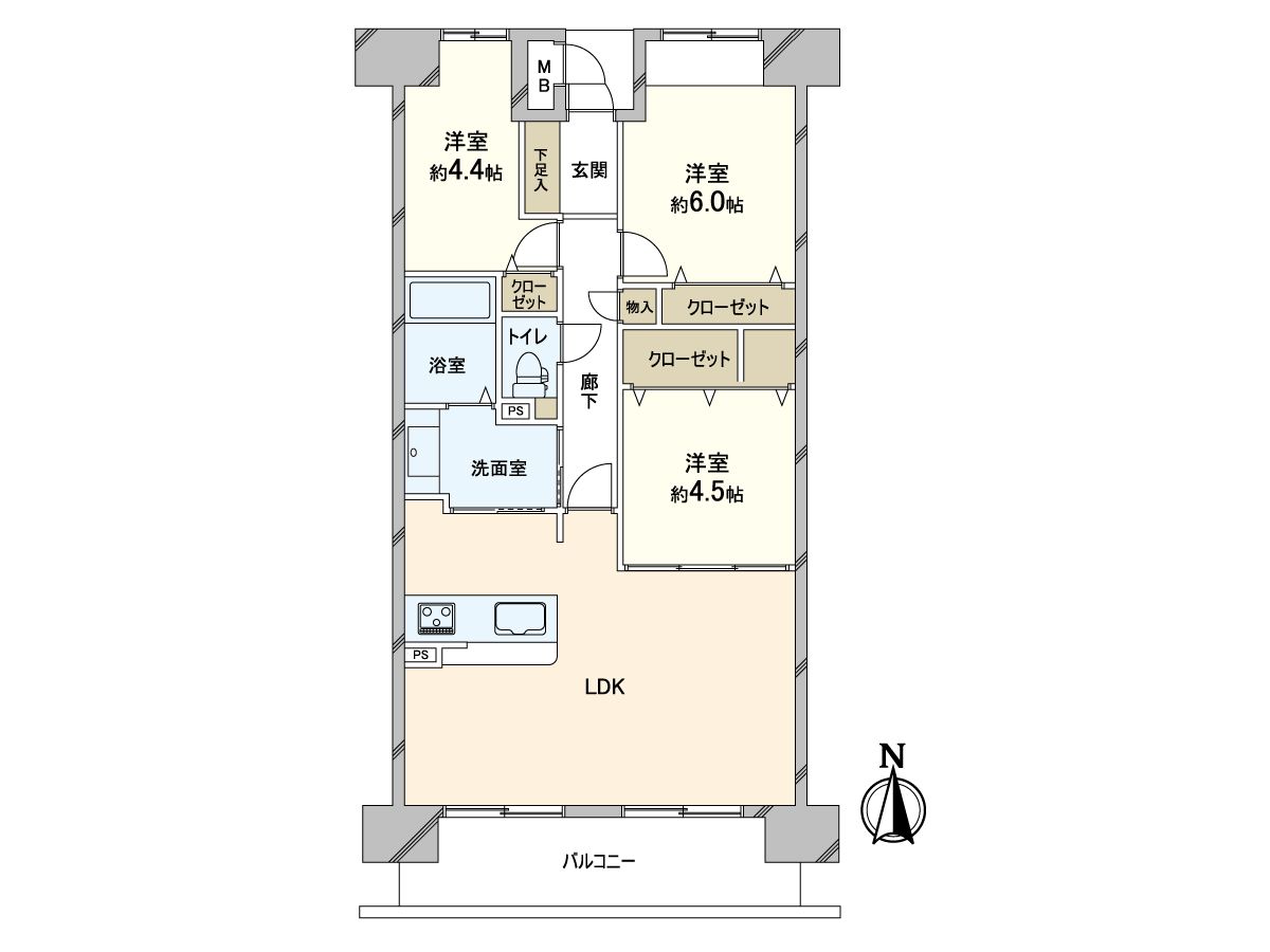 間取図(平面図)