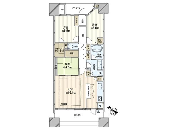 シーサイドレジデンスコスモスクエア駅前 間取図(平面図) シーサイドレジデンスコスモスクエア駅前 間取図(平面図)