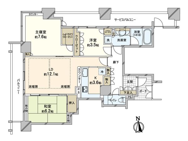 間取図(平面図)
