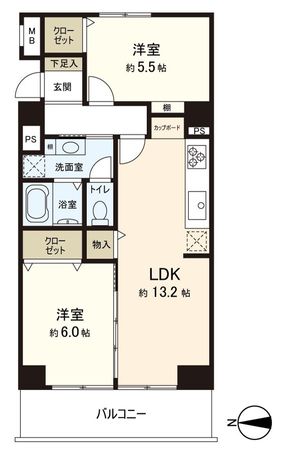 トーカンマンション西長堀 間取図(平面図) トーカンマンション西長堀 間取図(平面図)