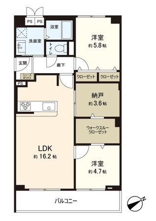 ノバカネイチ大正 間取図(平面図) 間取図(平面図)