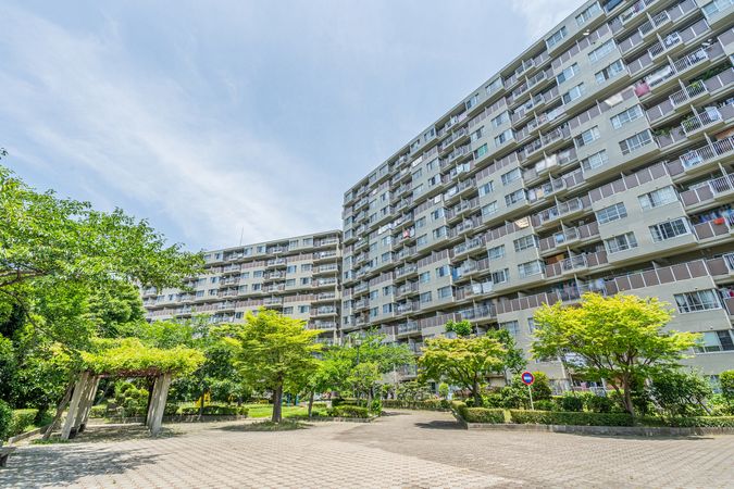 近鉄南港ガーデンハイツ 21号棟 外観 近鉄南港ガーデンハイツ 21号棟 外観