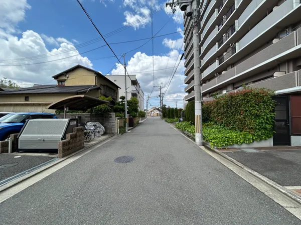 北側前面道路幅員約6.0ｍ